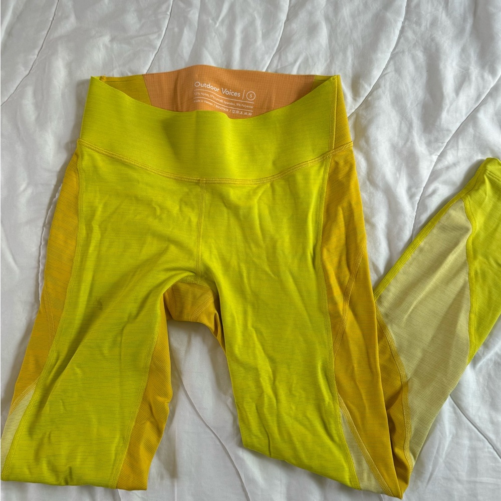 Outdoor Voice Yellow Legging